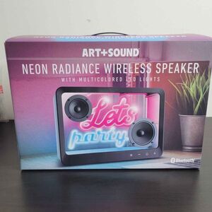 Bluetooth wireless speaker with LED lights